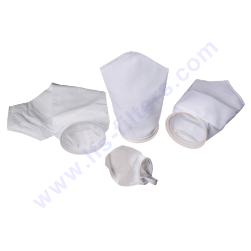 filterbeutel PP polyester POMO polyethylene NMO nylon monfilament PTFE
